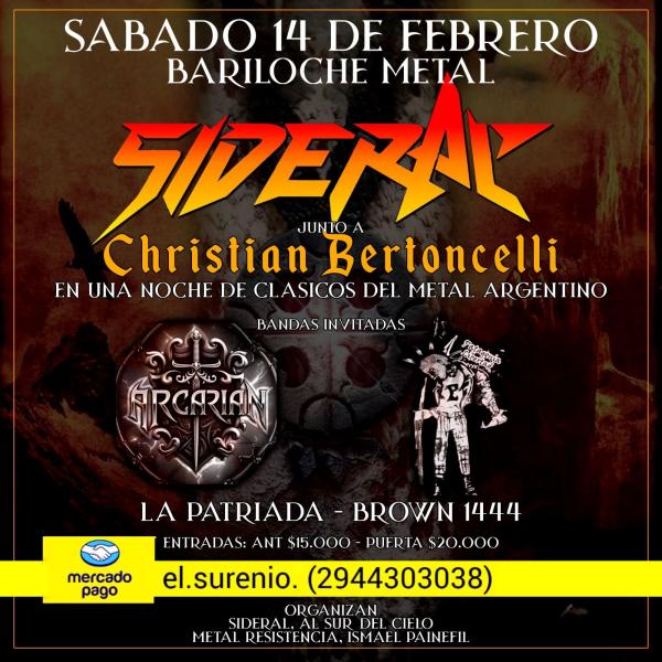 SIDERAL & Christian Bertoncelli