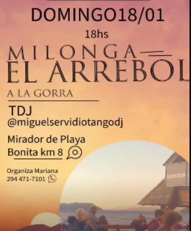 MILONGA  EL ARREBOL