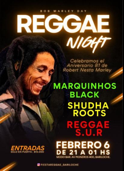 BOB MARLEY DAY REGGAE NIGHT