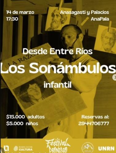  Festival DIONISIO: Los Son&aacute;mbulos
