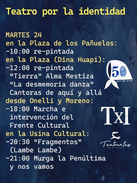 Teatro por la Identidad - Martes 24