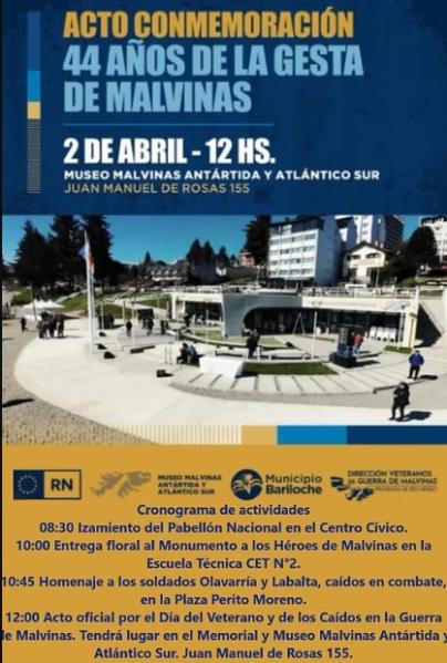 ACTO CONMEMORACIÓN 44 AÑOS DE LA GESTA DE MALVINAS