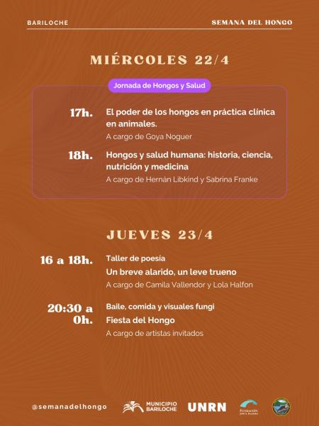 Semana del Hongo - Miércoles 22