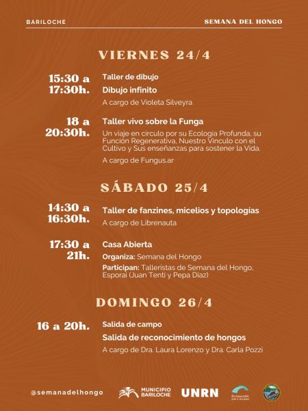 Semana del Hongo - Viernes 24
