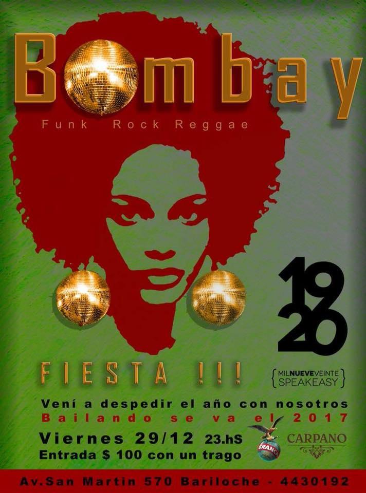 Fiesta de fin de a&ntilde;o con BOMBAY en 1920 Speakeasy