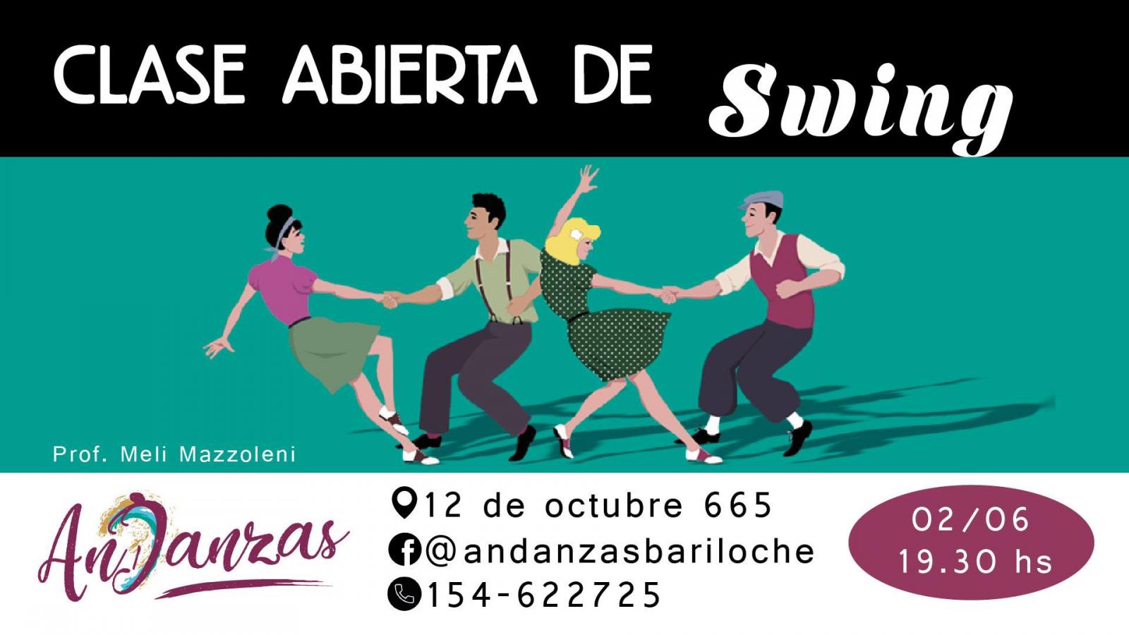 Aprend&eacute; a bailar Swing - clase Abierta y Gratuita