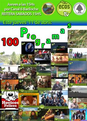 100 PROGRAMAS DE ECOS DEL PARQUE TV