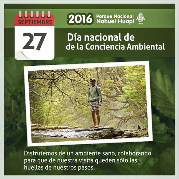 27 de septiembre: D&iacute;a Nacional de la Conciencia Ambiental