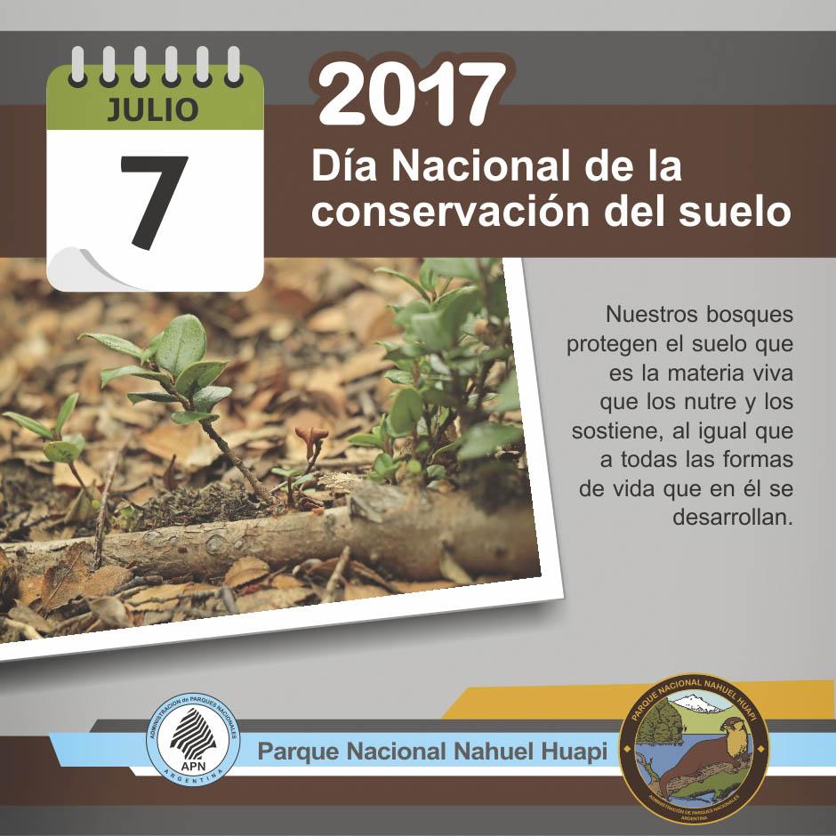  7 de julio: D&iacute;a nacional de la conservaci&oacute;n del suelo