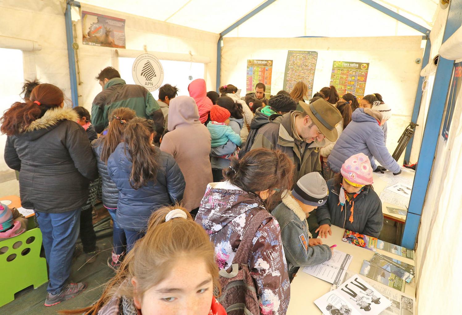 Especial participaci&oacute;n de Parques Nacionales en la Fiesta de la primavera y la familia en el Barrio Malvinas