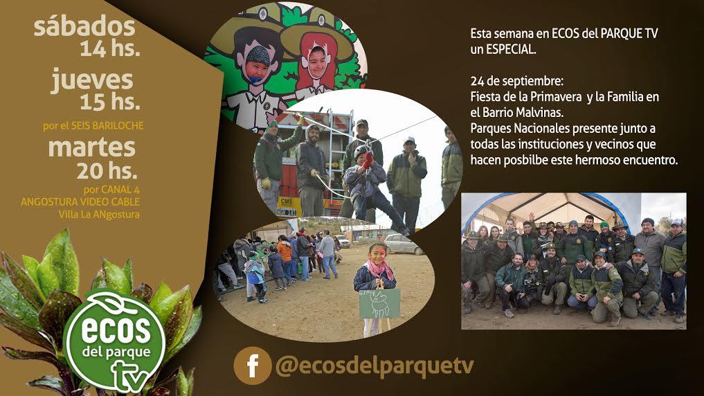 Esta semana en Ecos del Parque TV. Especial Fiesta de la Familia en Barrio Malvinas