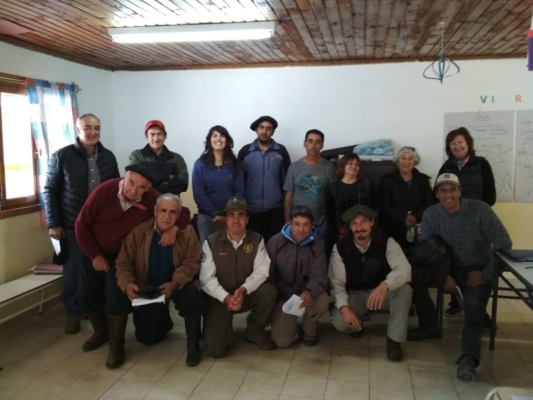 Intercambio con pobladores sobre sanidad animal de vacunos y ovinos