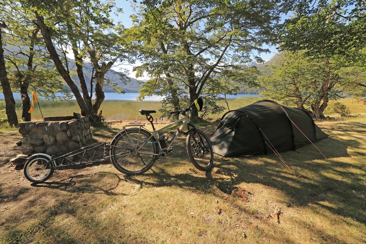 Acampar en el Parque Nacional Nahuel Huapi