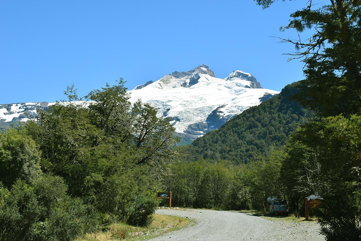 Obras en el camino de acceso a Cerro Tronador