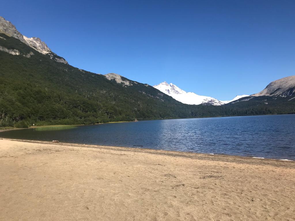 Ingreso de maquinarias por reinicio de obras en el camino a Cerro Tronador