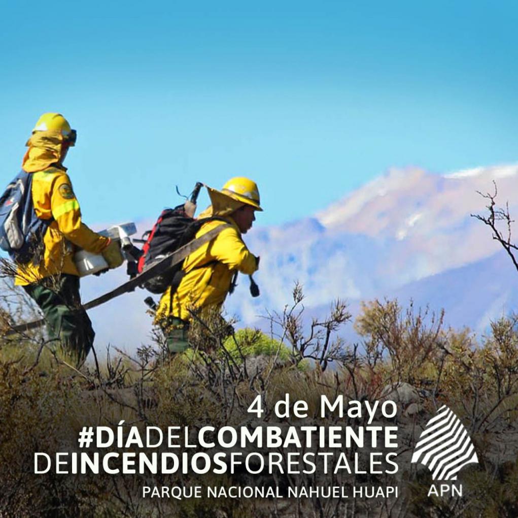 4 de mayo "D&iacute;a Internacional del Combatiente de Incendios Forestales"