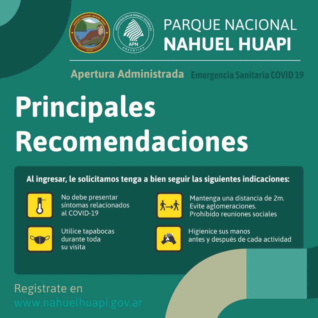 Plan de apertura: Fase 2 etapa I para la zona sur del Parque Nacional Nahuel Huapi en la provincia de R&iacute;o Negro