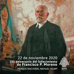 22 de noviembre 101 a&ntilde;os del fallecimiento de Francisco Moreno