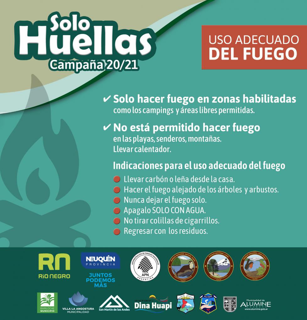 &#147;Solo Huellas 20/21&#148; El fuego es una herramienta necesaria, solo debe tener un uso responsable