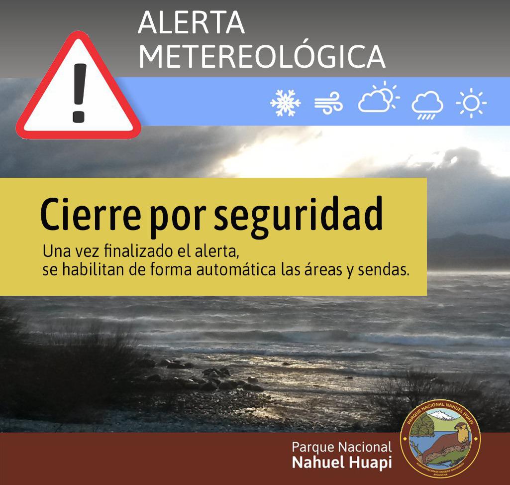 Cierre por alerta meteorol&oacute;gico