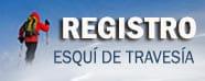 Registro de esqu&iacute; de traves&iacute;a