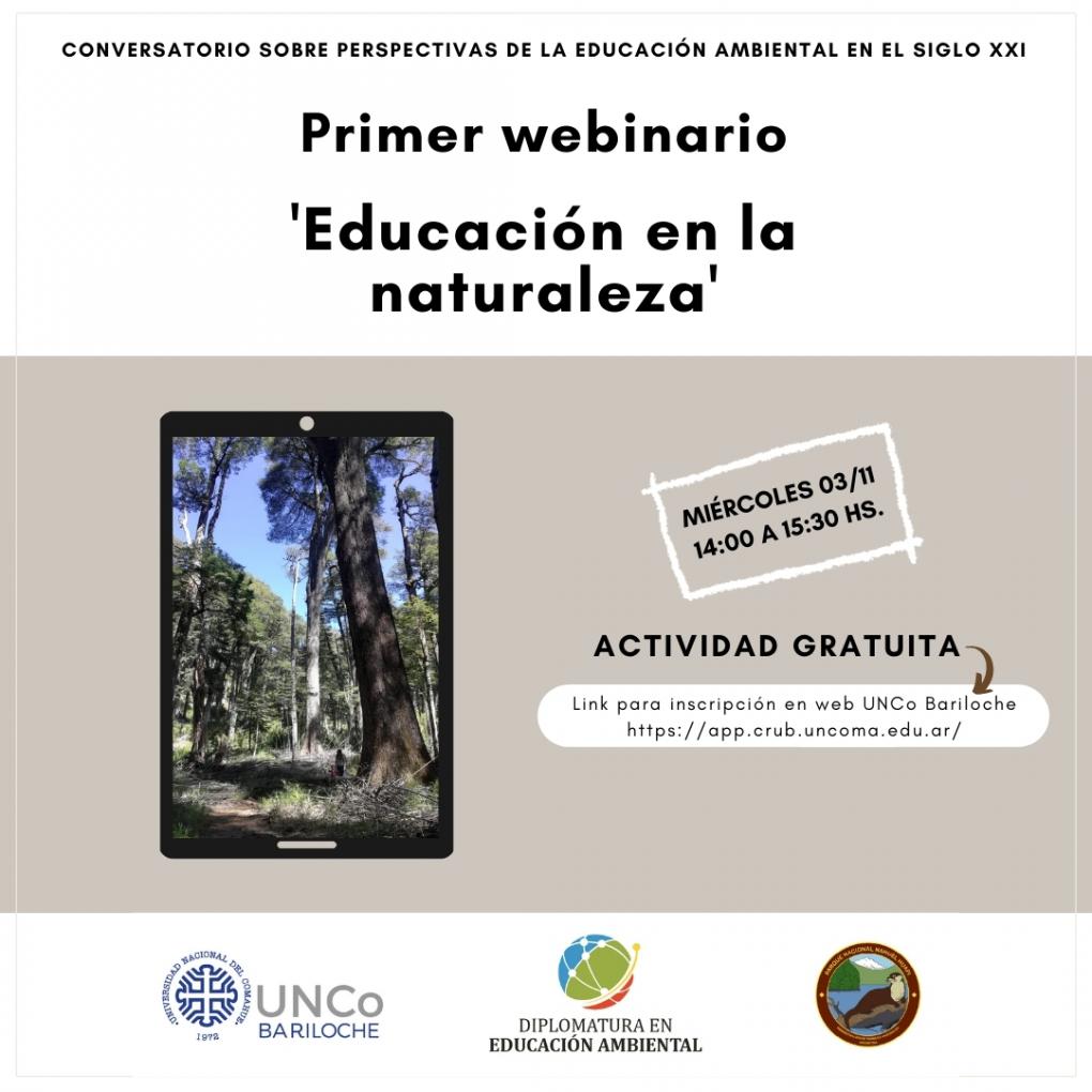 Primer webinario del conversatorio sobre &#145;Perspectivas de la Educaci&oacute;n Ambiental en el siglo XXI&#146;