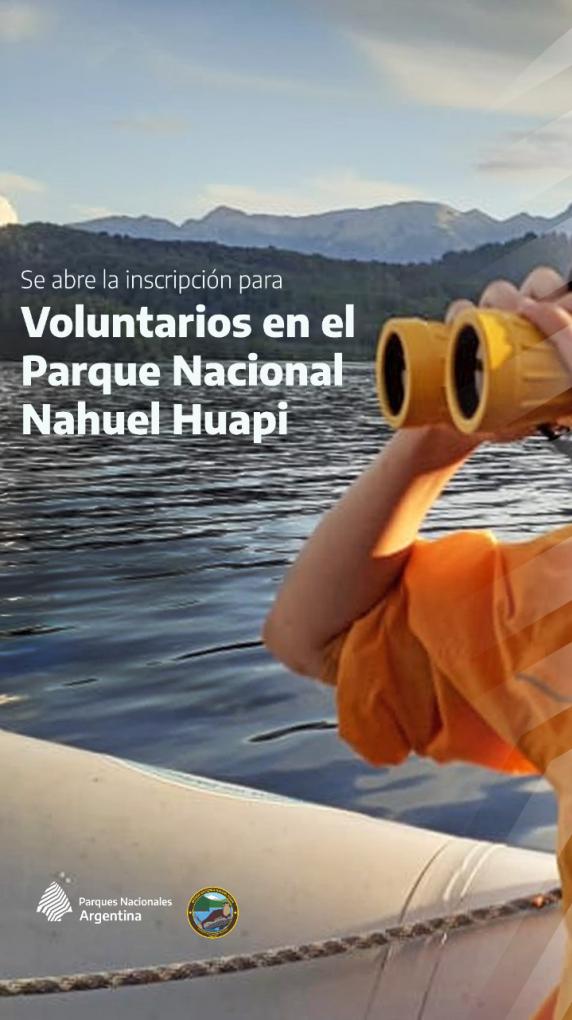 Se abre la inscripci&oacute;n para el Programa de Voluntario Social en el Parque Nacional Nahuel Huapi
