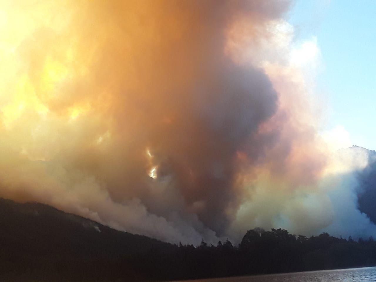 Situaci&oacute;n en el incendio de la seccional Steffen