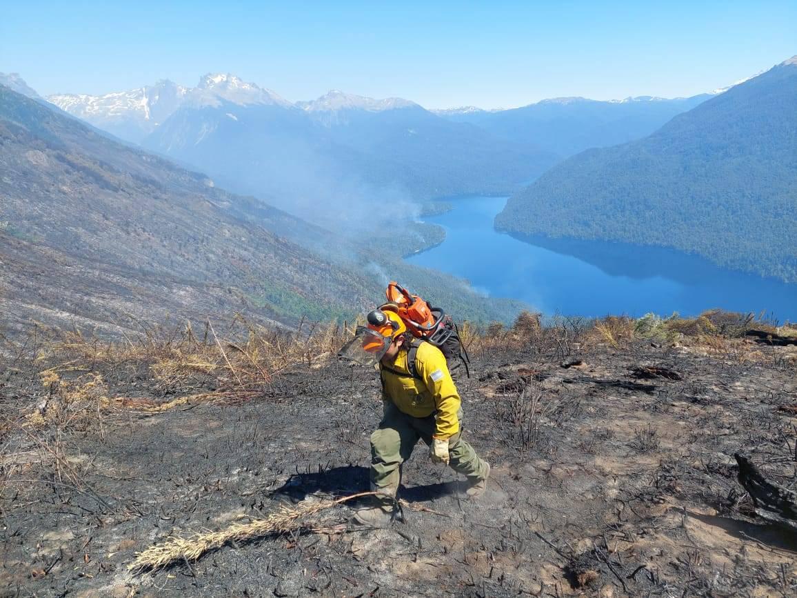 Situaci&oacute;n en el incendio de la seccional Steffen - 21/12