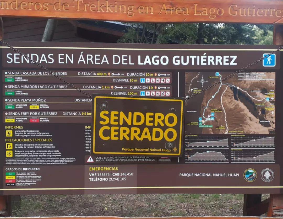 &#9940; CIERRE DEL &Aacute;REA GUTI&Eacute;RREZ DEL PARQUE NACIONAL POR APEO DE &Aacute;RBOLES DE RIESGO