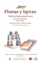 Taller de Ilustraci&oacute;n de Aves Plumas y L&aacute;pices