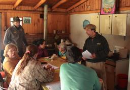 &#8203;Visita a pobladores de la zona sur del Parque Nacional Nahuel Huapi  