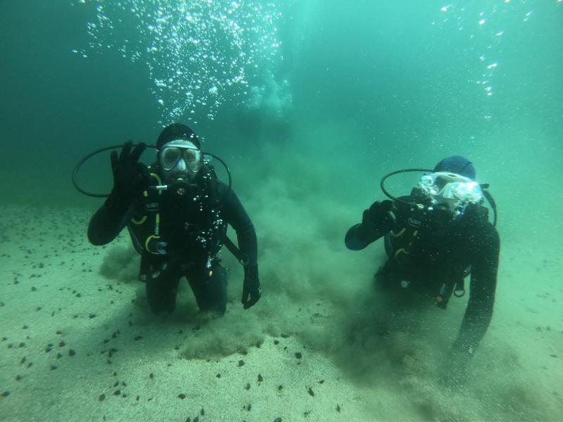 Brigadistas se capacitaron para actividades de buceo