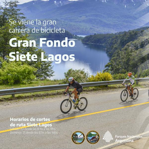 Competencia Gran Fondo siete Lagos