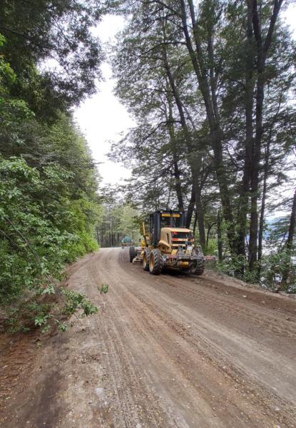 Comenzaron las tareas de mejoras en el Camino a Cerro Tronador