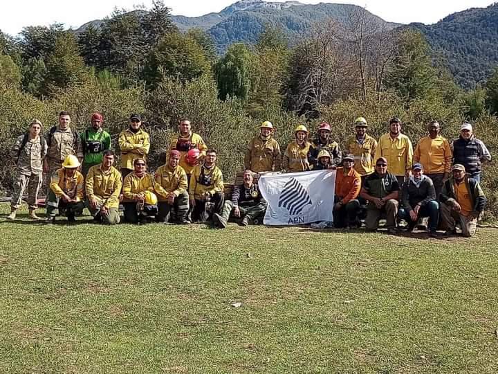 Nueva etapa de monitoreos y trabajos en la zona afectada por el incendio en Lago Martin  Steffen  Villegas 