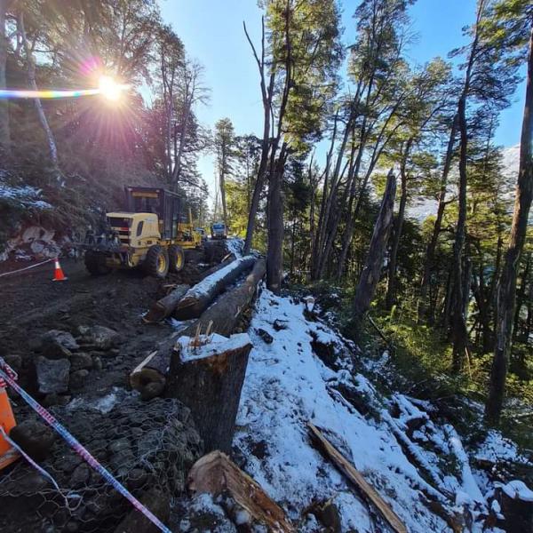 Apertura parcial del camino a Cerro Tronador 