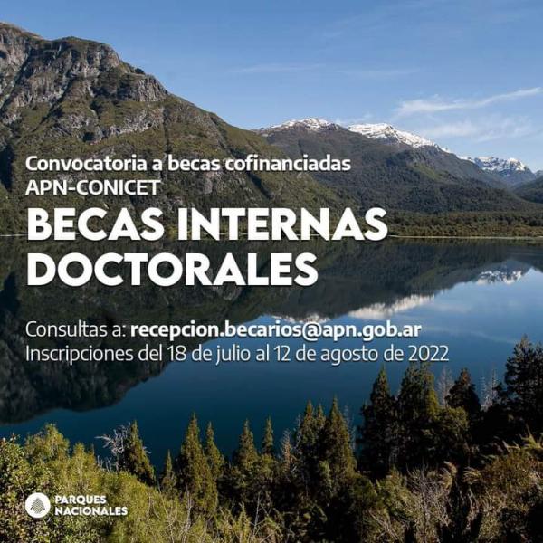 Programa de becas doctorales y postdoctorales cofinanciadas APN-CONICET