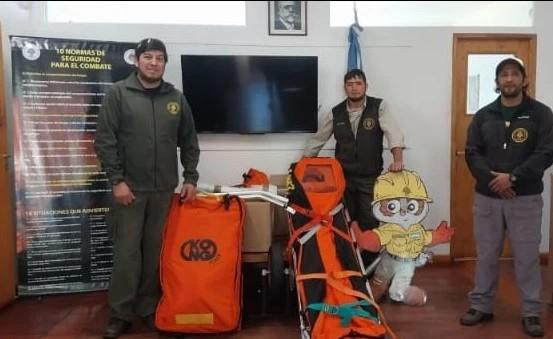 Nuevo equipamiento para el traslado de pacientes en zonas agrestes 