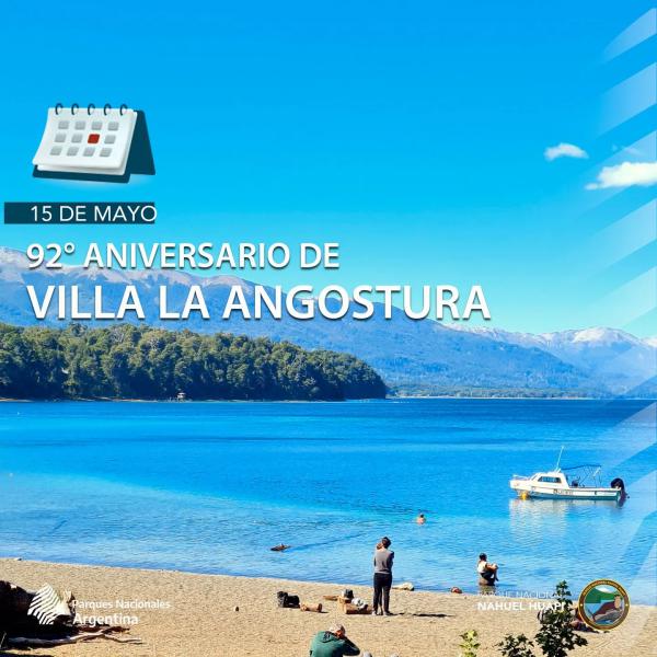 92&deg; Aniversario de Villa la Angostura