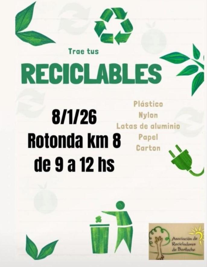 Trae tus  RECICLABLES