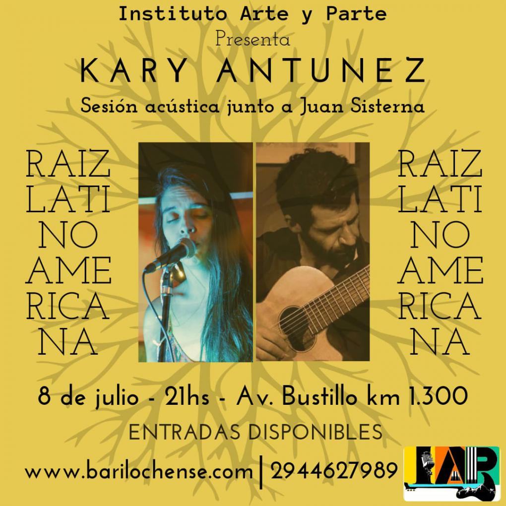 Show de Karina Antunez Junto a Juan Sisterna 