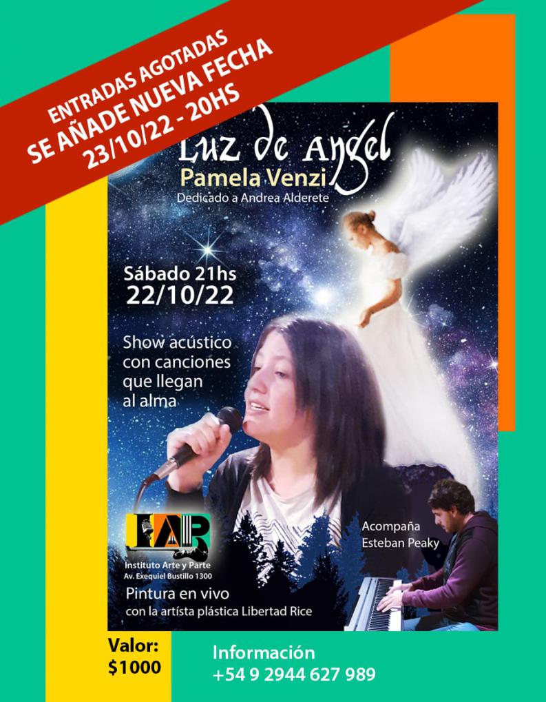 Luz de &Aacute;ngel- Show Ac&uacute;stico- Pamela Venzi 