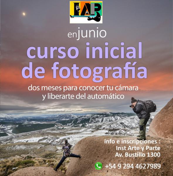 Curso inicial de Fotograf&iacute;a 