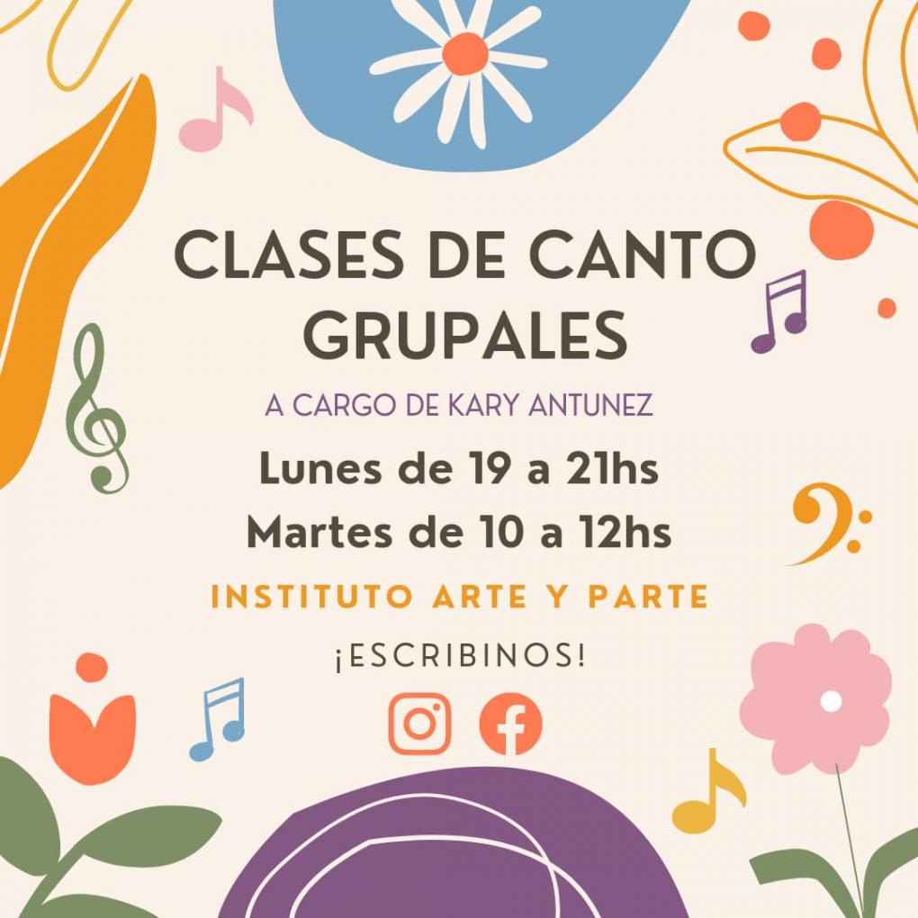 Clases de Canto para adultos