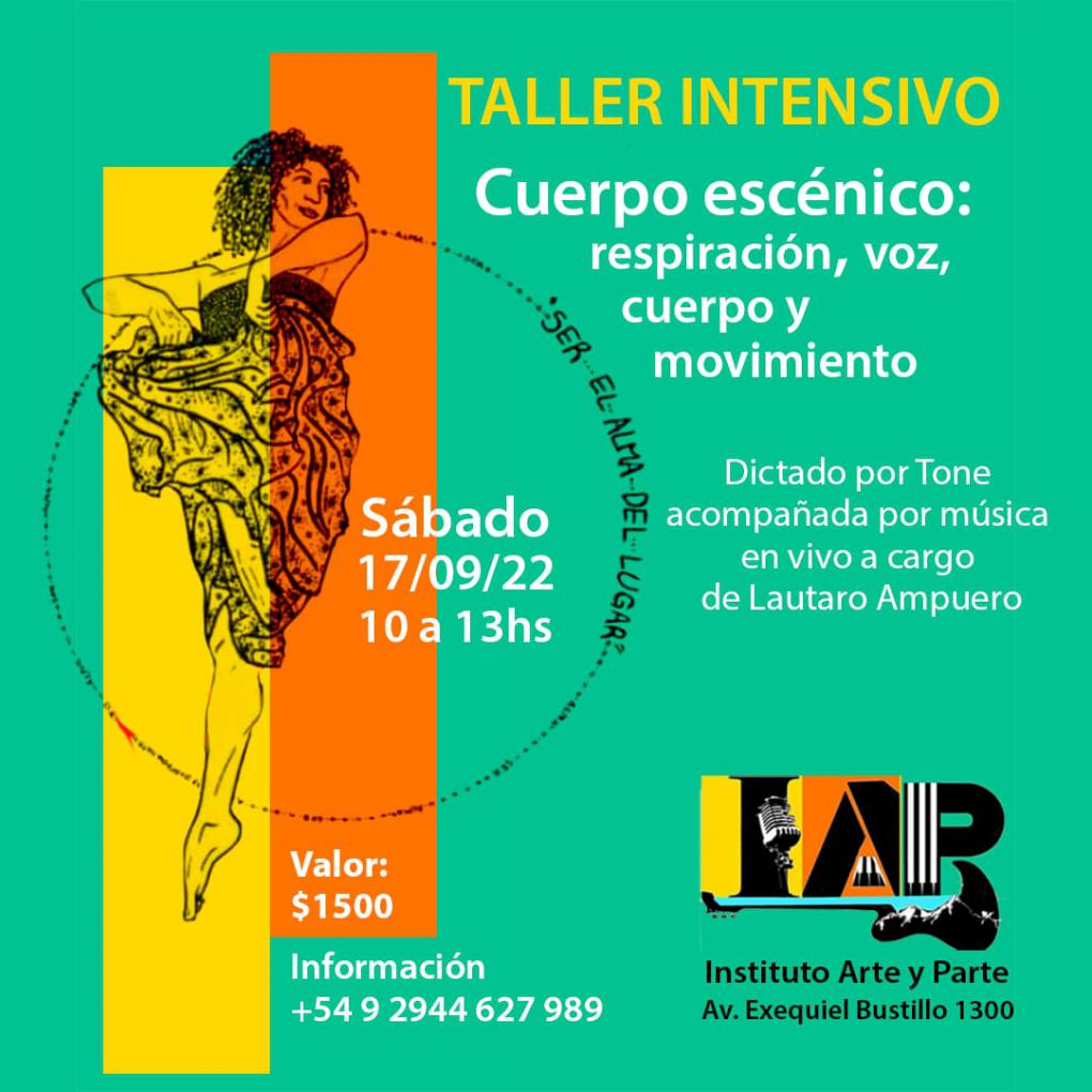 Taller Intensivo- Cuerpo esc&eacute;nico: Respiraci&oacute;n, voz, cuerpo y movimiento 