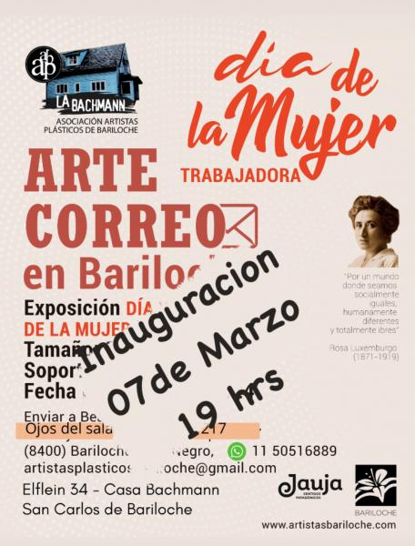 ARTE CORREO BARILOCHE. INAUGURACI&Oacute;N 