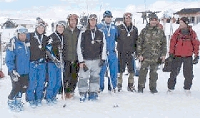 TROPAS DE MONTA&Ntilde;A - El equipo argentino gan&oacute; el slalom gigante