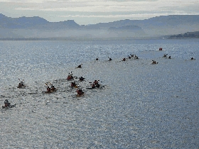 Se corri&oacute; la 3 edici&oacute;n de la REGATA K2  106* ANIVERSARIO BRC