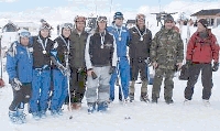 TROPAS DE MONTA&Ntilde;A - El equipo argentino gan&oacute; el slalom gigante